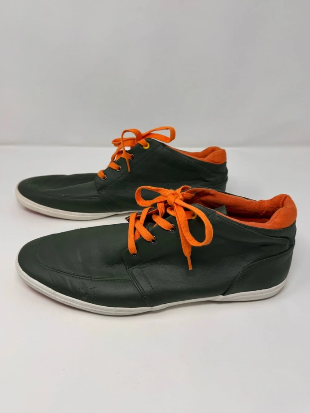 Aldo‎ dress shoes size 13, green orange, sneaker, casual, modern